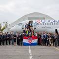 FOTO Croatia Airlines ima novi Airbus, nazvali ga 'Dubrovnik'