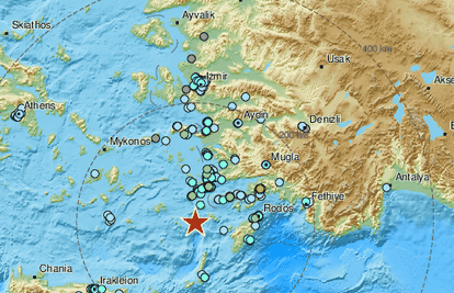 Potres jačine 5,7 zatresao Grčku