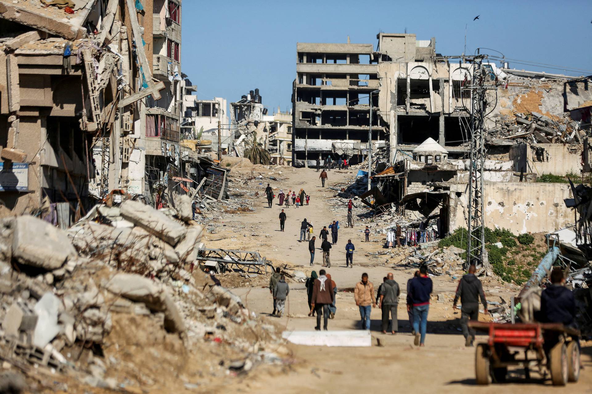 FILE PHOTO: Scenes of destruction in Gaza amid the ongoing conflict between Israel and Hamas