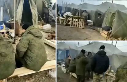 Kruži snimka iz kampa gdje su navodno poslali mobilizirane Ruse: Blato, šatori i puno krađa