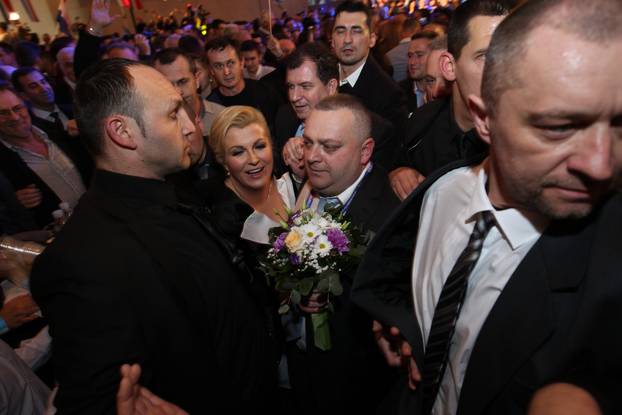 ARHIVA - Prije to?no 10 godina Kolinda Grabar-Kitarovi? pobijedila je u drugom krugu predsjedni?kih izbora
