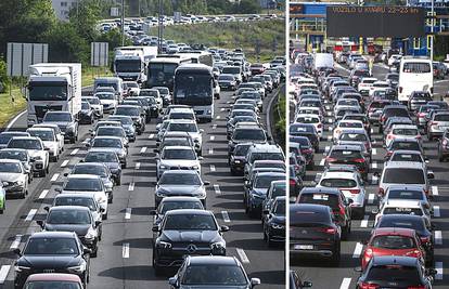 VIDEO Kaos na autocestama: 'Vozimo se od Zagreba do Karlovca u koloni 20 km/h!'