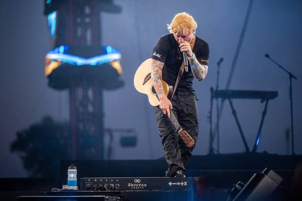 Koncert Eda Sheerana na Zagrebačkom hipodromu