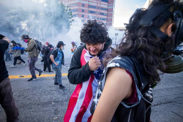 "No Kings" protest against U.S. President Donald Trump's administration policies in Los Angeles