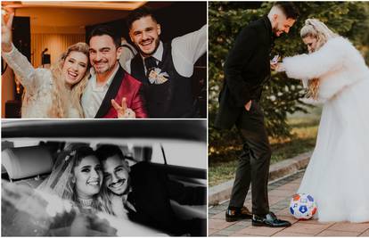 Monika i Kristijan Lovrić jedini su prvoligaški nogometni par, a nedavno su se i vjenčali uz Jolu