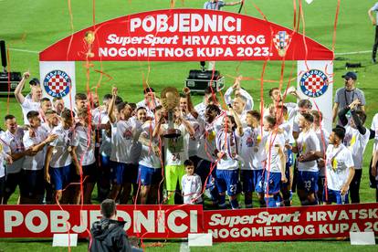 Hajduk osvojio 32. izdanje Hrvatskog nogometnog kupa