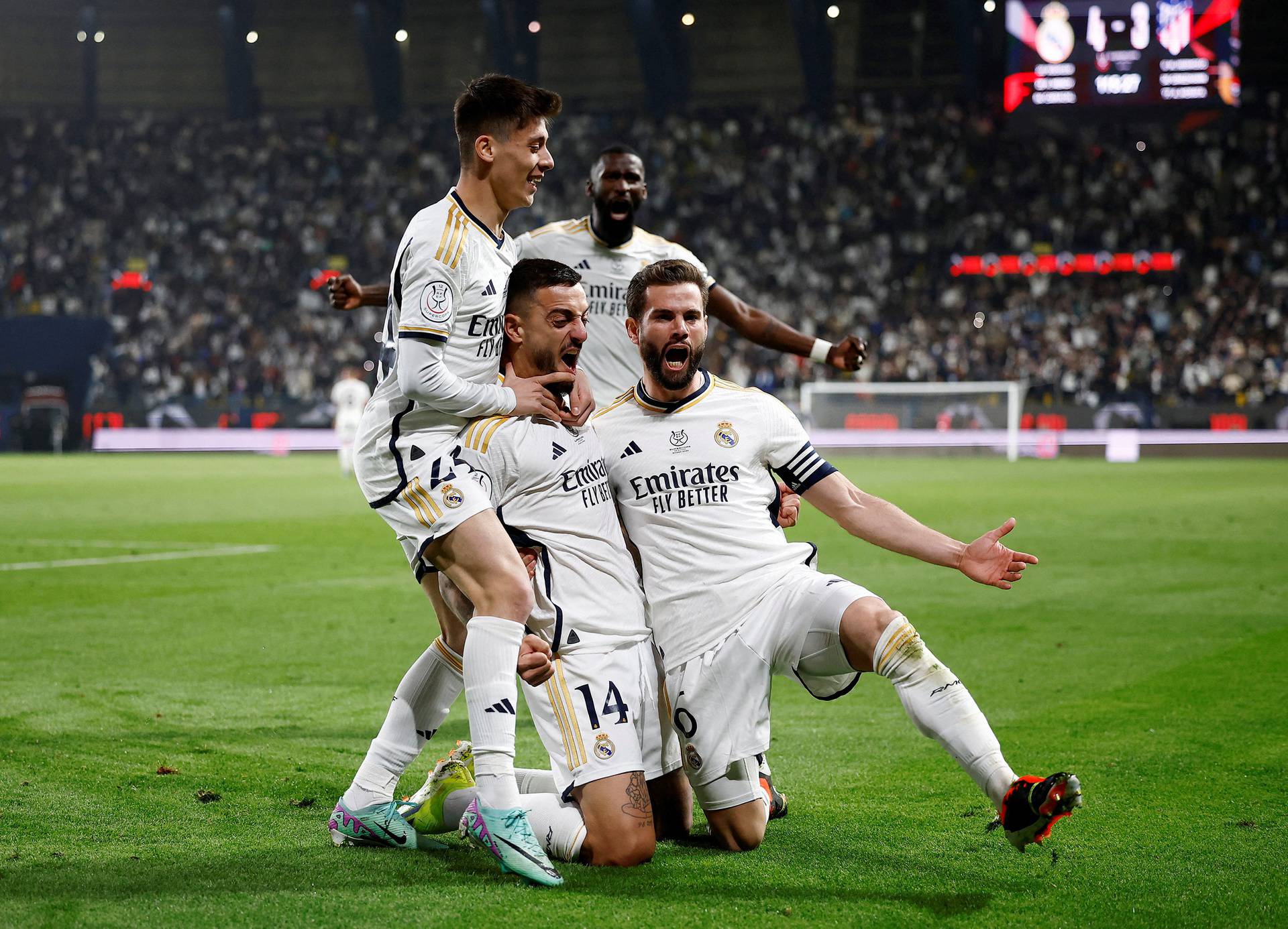 Spanish Super Cup - Semi Final - Real Madrid v Atletico Madrid