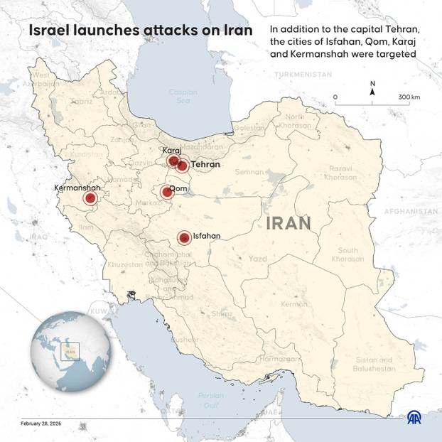 Israel launches attacks on Iran