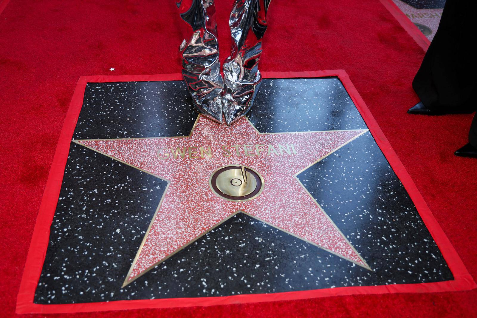 Singer Gwen Stefani unveils her star on Hollywood Walk of Fame in Los Angeles