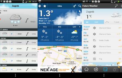 Kakvo će sutra biti vrijeme? To najbolje znaju ove aplikacije