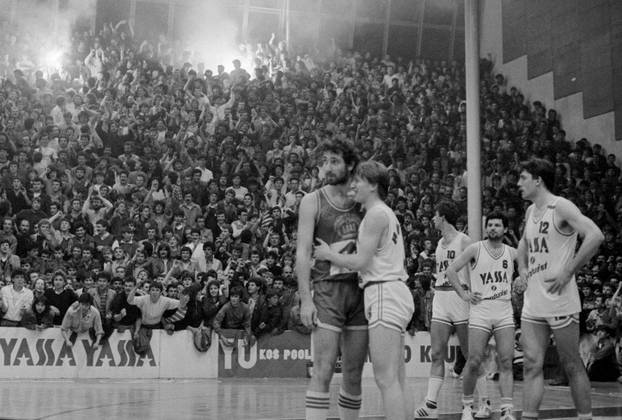 Druga utakmica finala play-offa Prvenstva Jugoslavije 1986. godine, KK Cibona - KK Zadar