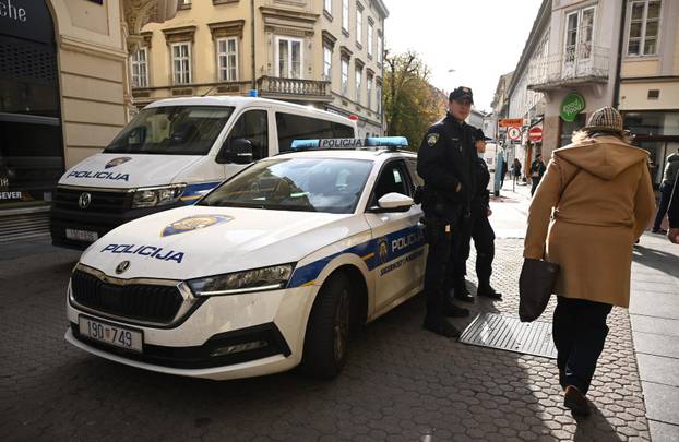 Zagreb: Centar grada prepun policije