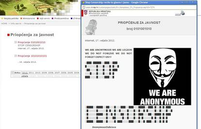 Anonymousi napali i stranice Ministarstva vanjskih poslova