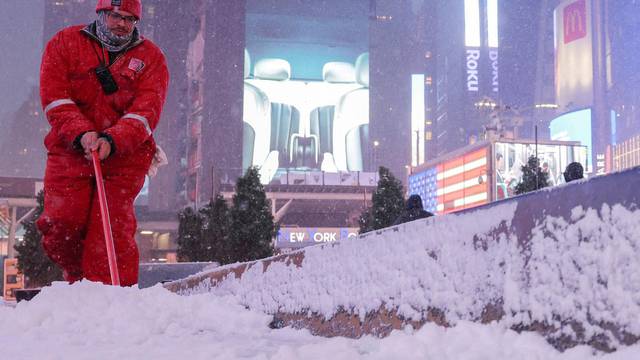 Snowfall in New York City