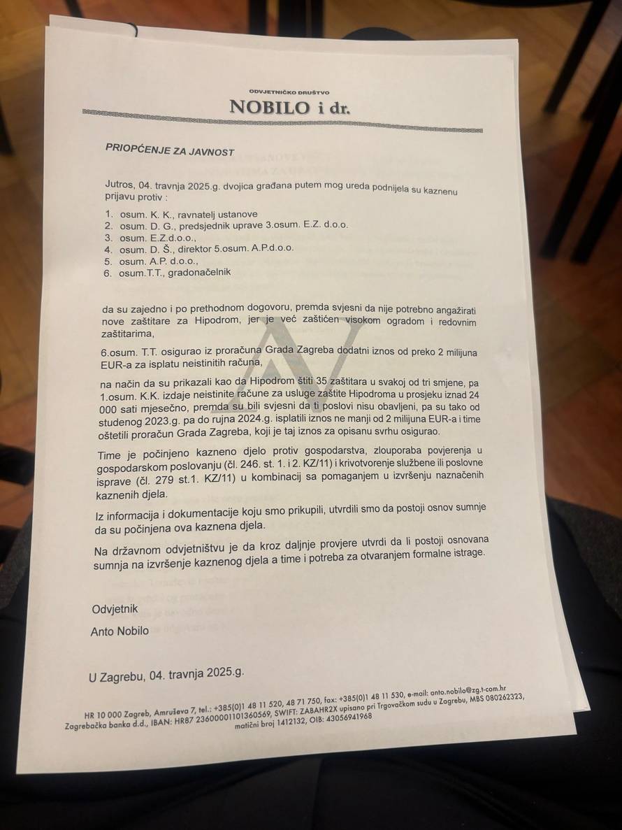 Tomašević o kaznenoj prijavi: 'Očito Nobilo sad ima vremena, kada više ne zastupa Dodika'