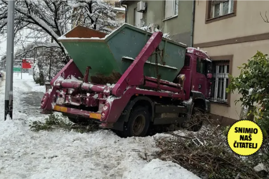 Kaos na Branimirovoj: Kamionom je udario u ku&cacute;u! 'Ku&cacute;a se zatresla, kao potres'