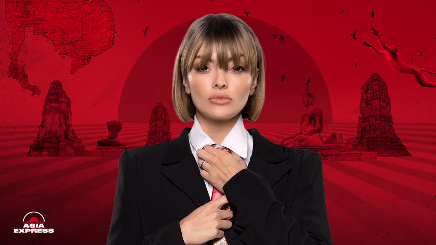 Ella Dvornik s prijateljicom Ines Kordić Miotto u azijskoj divljini