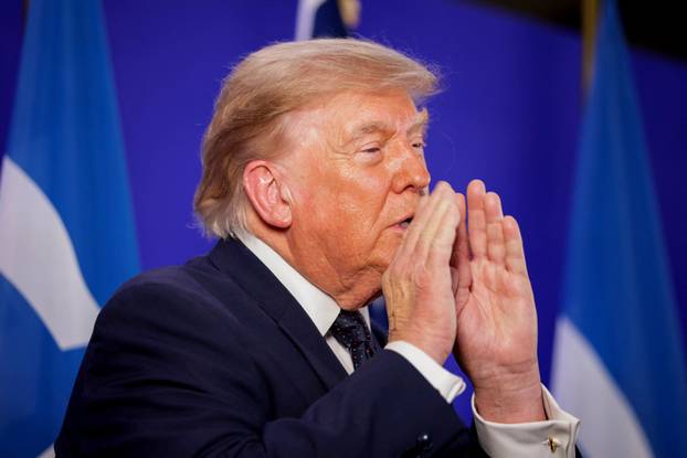 U.S. President Donald Trump visits New York City