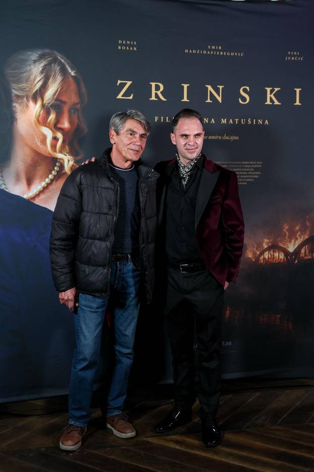 Zagreb: Premijera dugometražnog igrano-dokumentarnog filma "Zrinski"