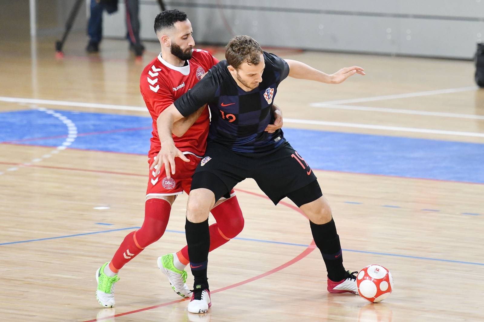 Varaždin: Kvalifikacijska futsal utakmica za Euro 2022. između Hrvatske i Danske