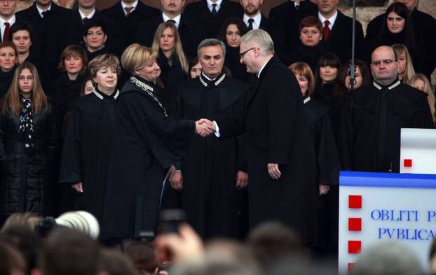 Zagreb: Sve?ana prisega tre?eg predsjednika Republike Hrvatske