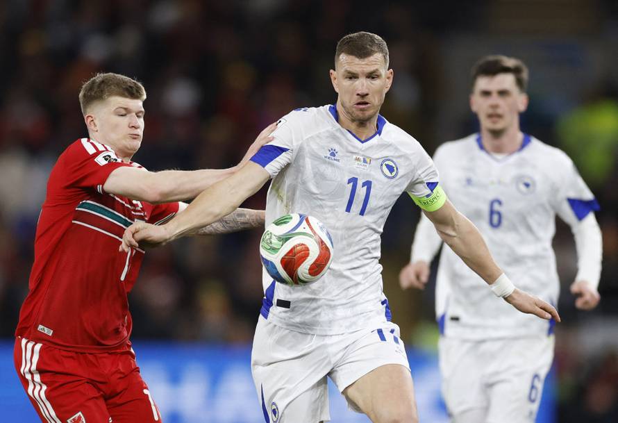 FIFA World Cup - UEFA Qualifiers - Semi Final - Wales v Bosnia and Herzegovina