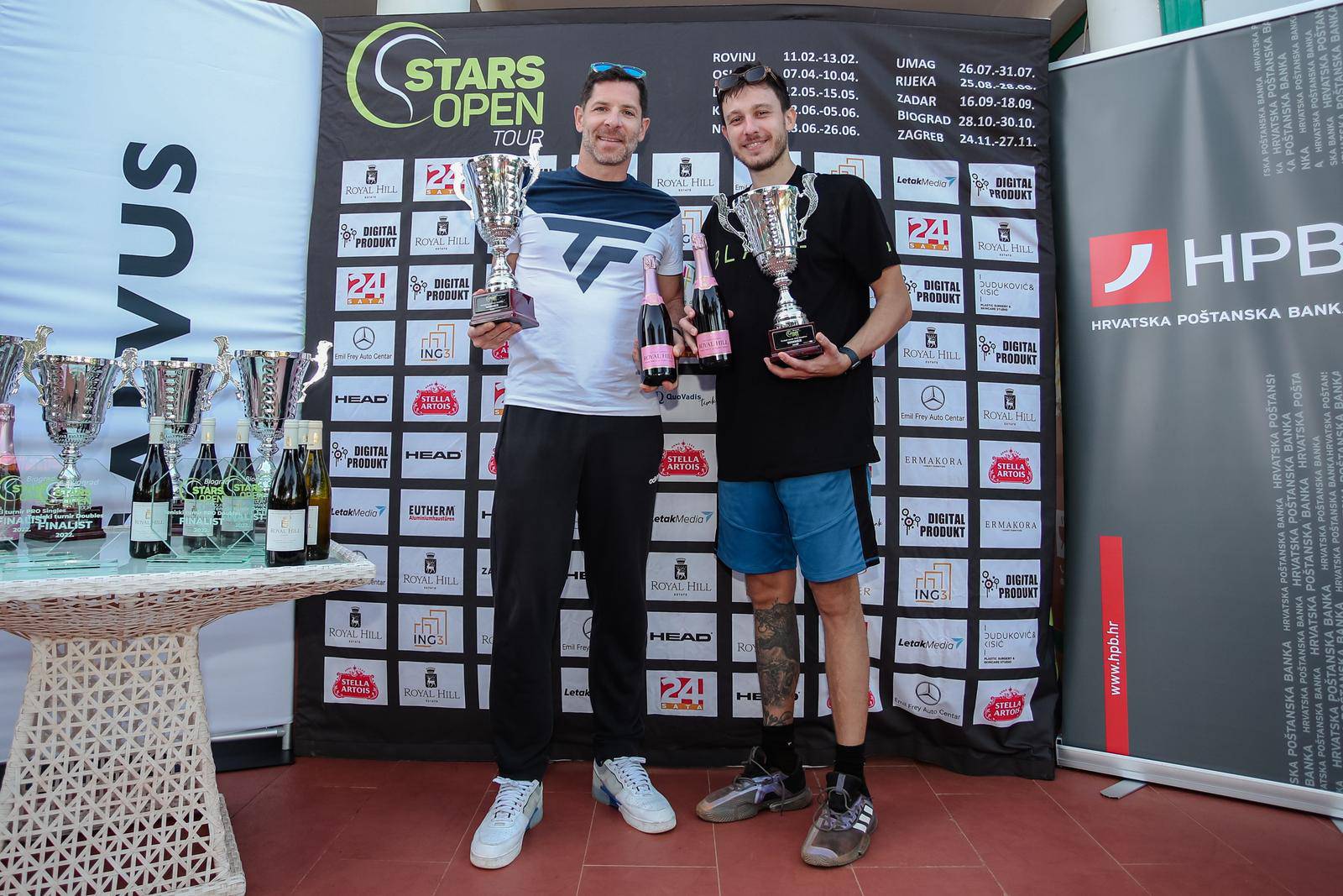 Biograd na moru: Stars Open Tour, finale i dodjela pehara