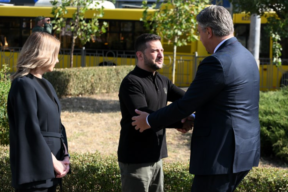 Plenković u Ukrajini: Sastao se sa Zelenskim, sudjelovat će na sastanku Krimske platforme