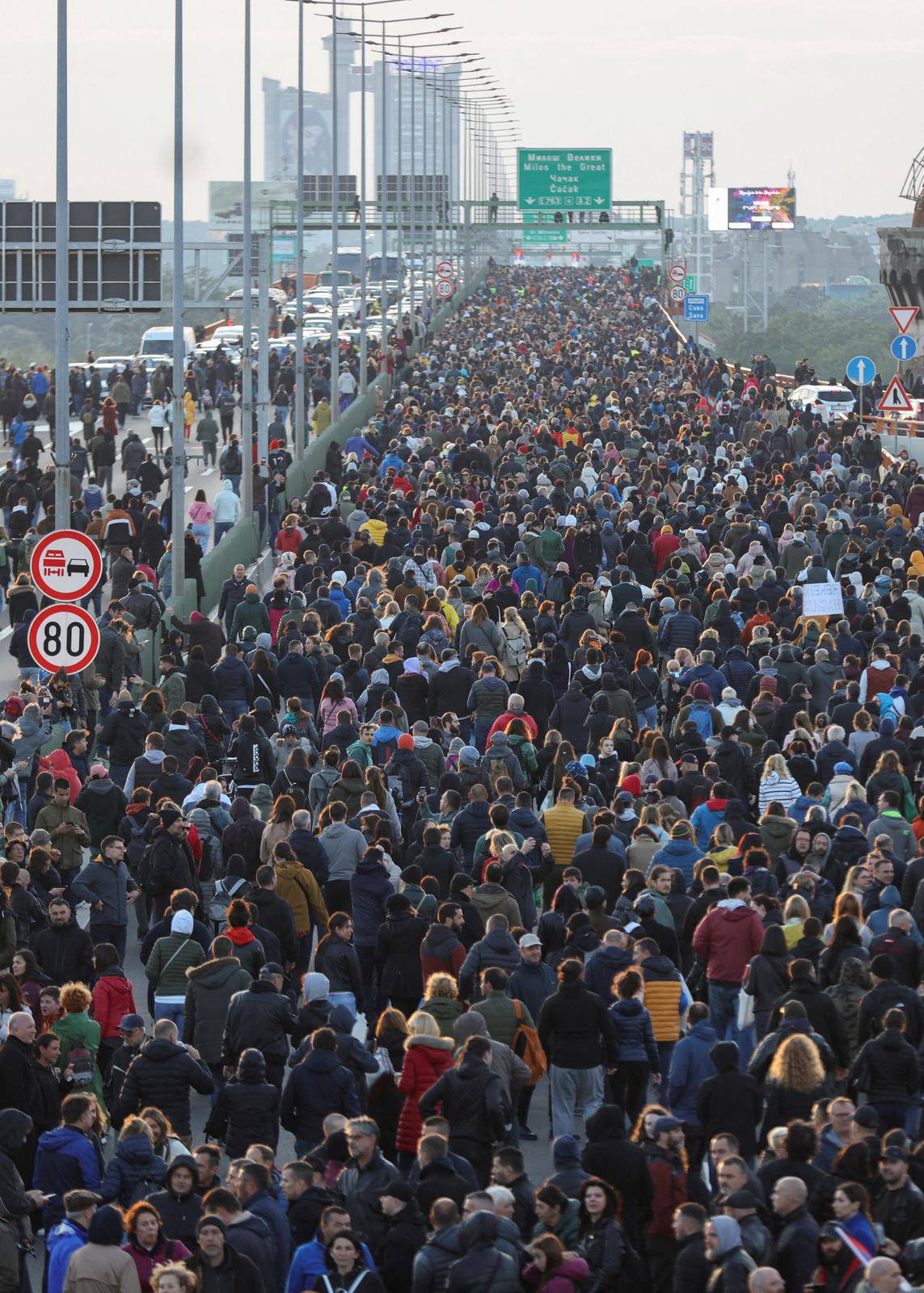 Protest "Serbia against violence" in Belgrade