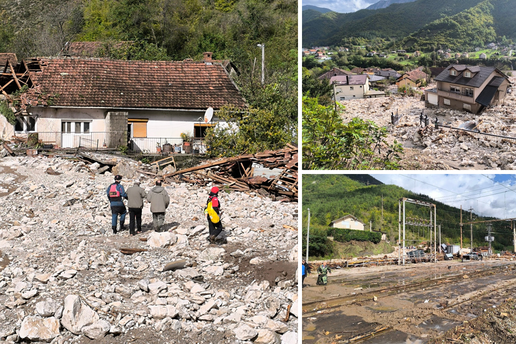 Posljedice poplave u BiH: Naselja su i dalje bez struje, evakuiraju ugrožena područja