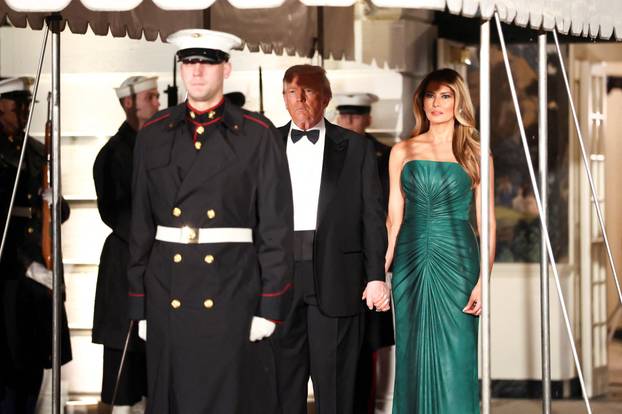U.S. President Donald Trump hosts dinner for Saudi Crown Prince Mohammed bin Salman, at the White House in Washington
