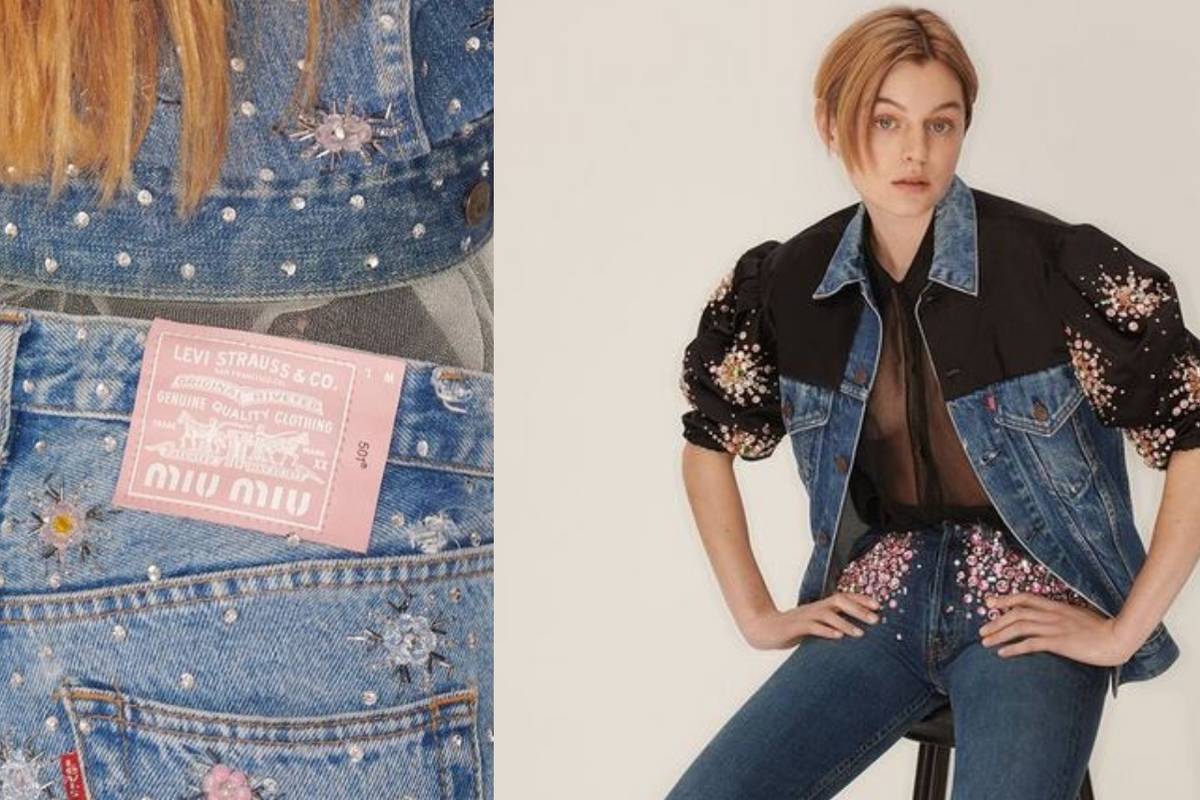 Sjajna suradnja: Brend Miu Miu redizajnirao je vintage Levisice