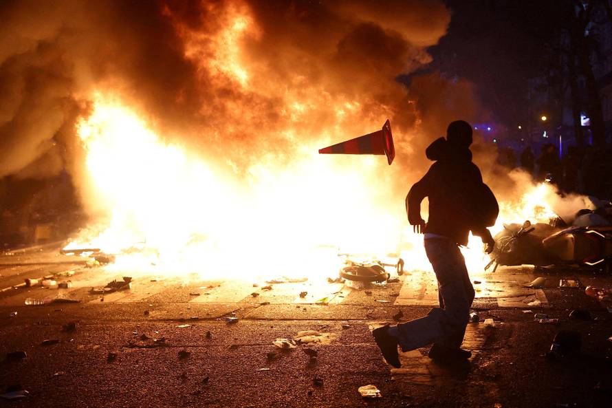 FILE PHOTO: Nationwide protests in France against the cost of living