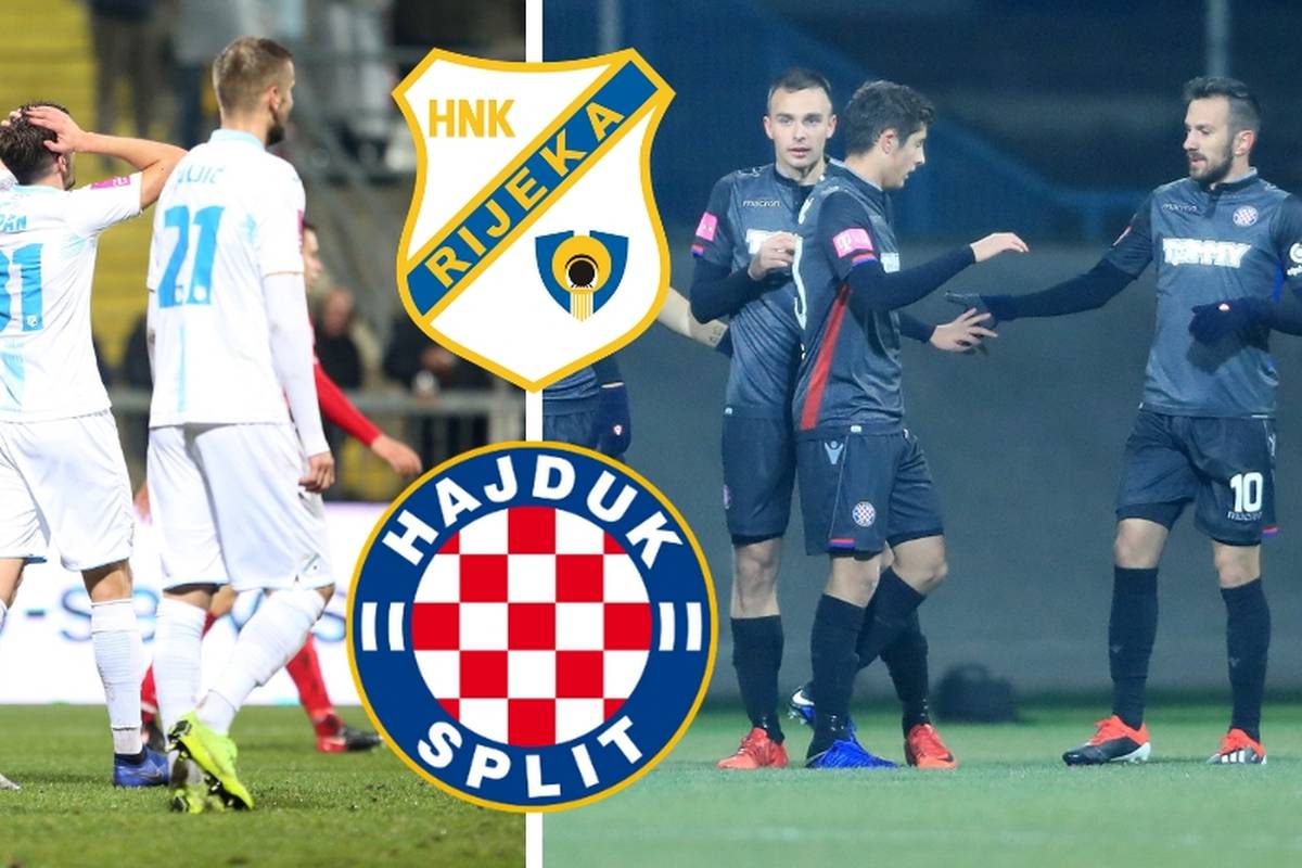 NK Rijeka - Sastavi Rijeke i HNK Hajduk Split (Stadion HNK