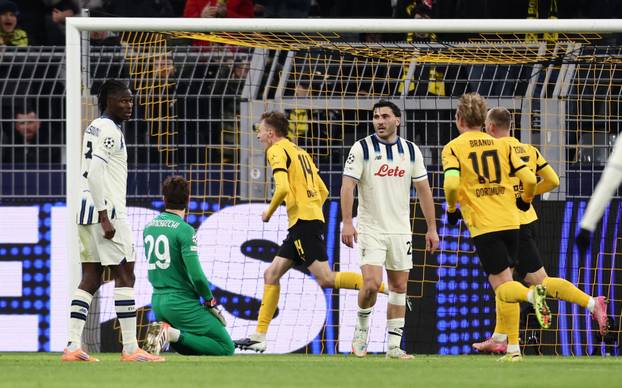 UEFA Champions League - Play Off - First Leg - Borussia Dortmund v Atalanta