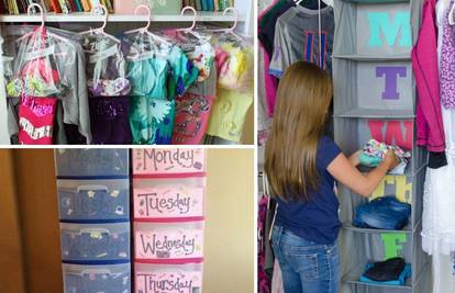 10 ideja kako organizirati djeci odjeću za školu - za cijeli tjedan