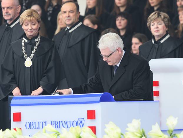 Zagreb: Sve?ana prisega tre?eg predsjednika Republike Hrvatske