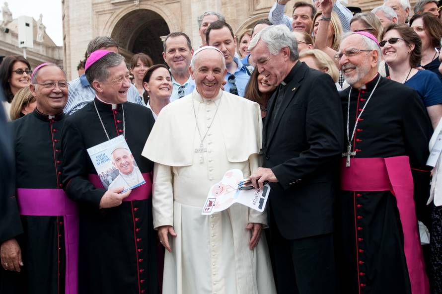 September 2, 2015: Weekly general audience in St. Peter's Square at the Vatican.