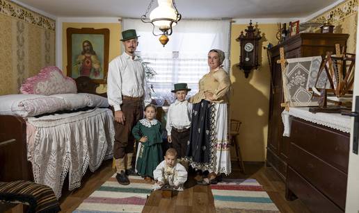 FOTO Kao da su ispali iz filma: Šokac Mateo Ćelebić i njegova obitelj 'žive u prošlosti'