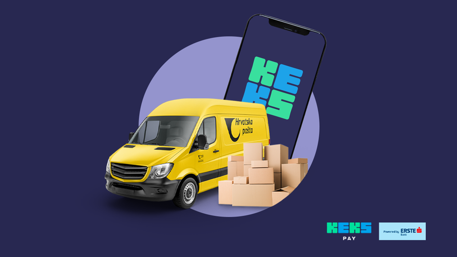 Aplikacijom KEKS Pay možete plaćati pakete pouzećem