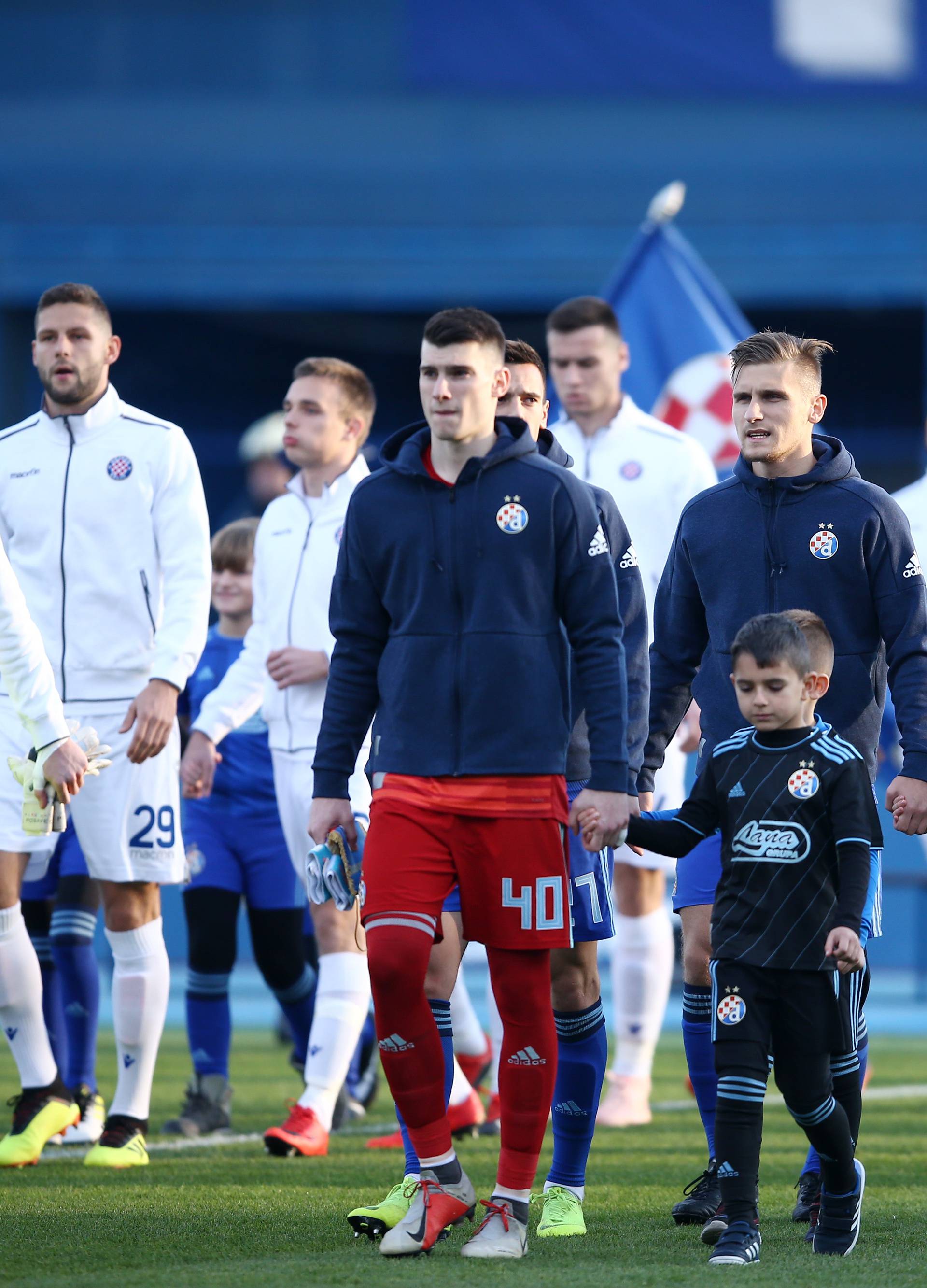 Zagreb: Dinamo i Hajduk susreli se u 18. kolu HR Prve lige