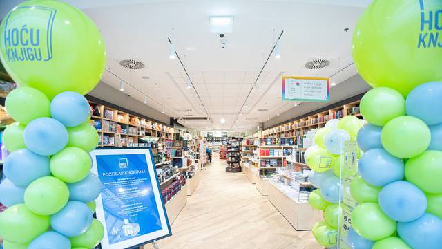 Jubilarna deseta knjižara popularnog knjižarskog lanca Hoću knjigu otvorena u Zagrebu