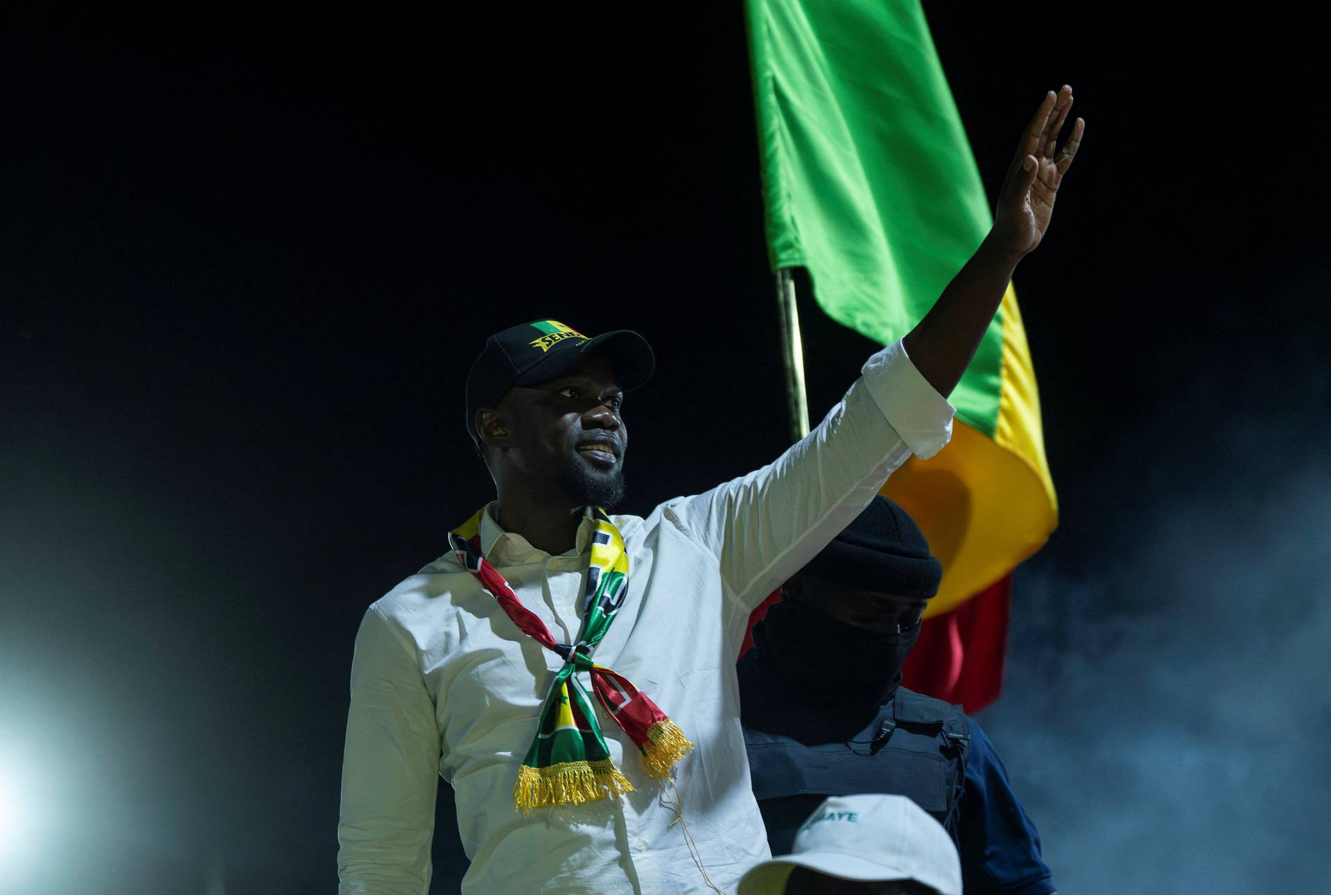 Freed from jail, Senegal opposition presidential candidate draws hundreds to first event in Dakar