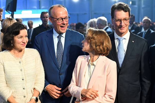 Ceremonial launch of Jupiter, Nvidia's new high-performance computer, in Juelich