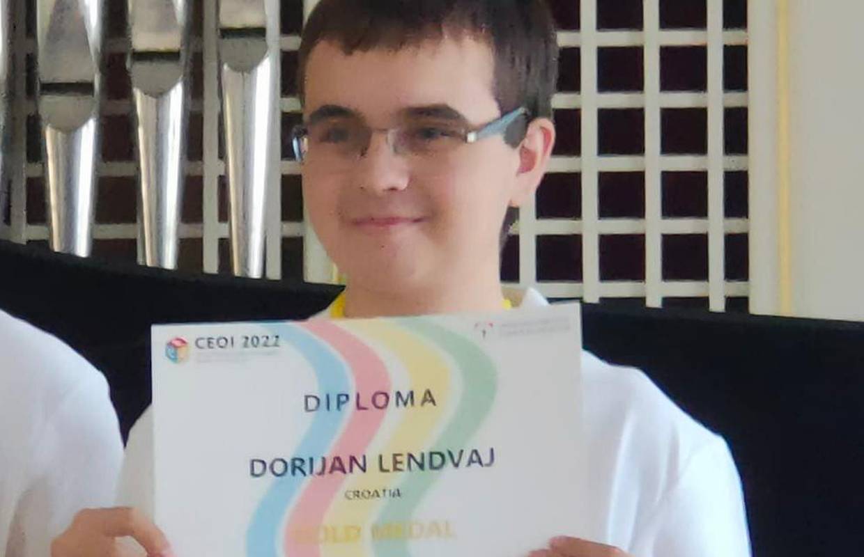Zlatni hrvatski dečki: Dorijan je europski prvak u informatici