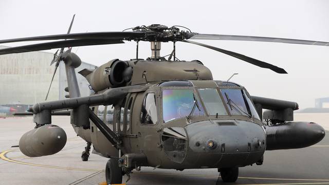 Zagreb: Predstavljeni helikopteri Black Hawk UH-60M