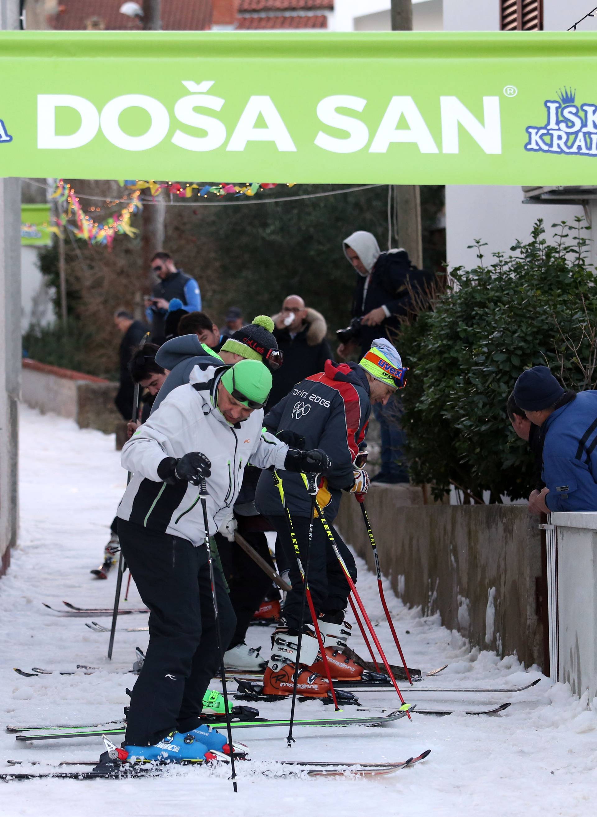 Skijaški spektakl uz more: Iška kraljica privukla je stotine ljudi