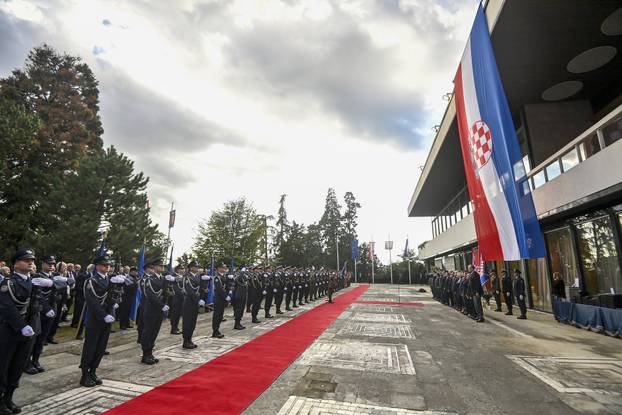Zagreb: Svečani prijem povodom Dana policije u Predsjedničkim dvorima