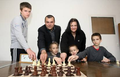 Kovačići su i obitelj i klub, ima ih osmero i svi obožavaju šah