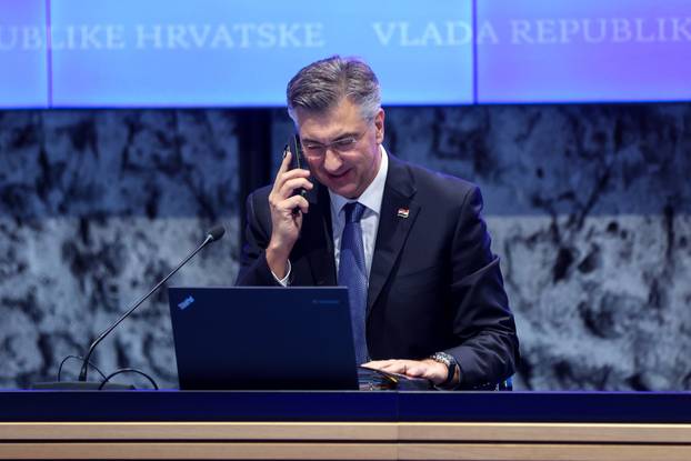 Zagreb: Održana sjednica Vlade Republike Hrvatske